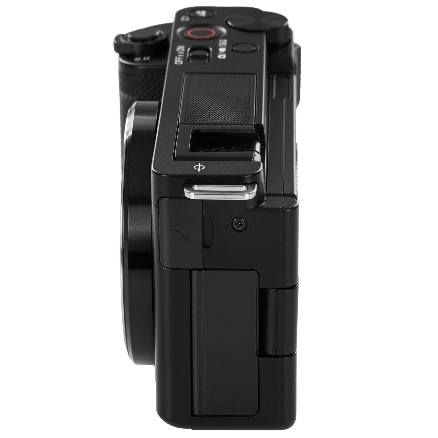 картинка Фотоаппарат Sony ZV-E10 Body черный, кроп, 24.2 Мп, фото: 6000x4000 пикс, до 11 кадр./ сек, видео 4K, дисплей поворотный, Bluetooth от магазина КомпьютерЦентр