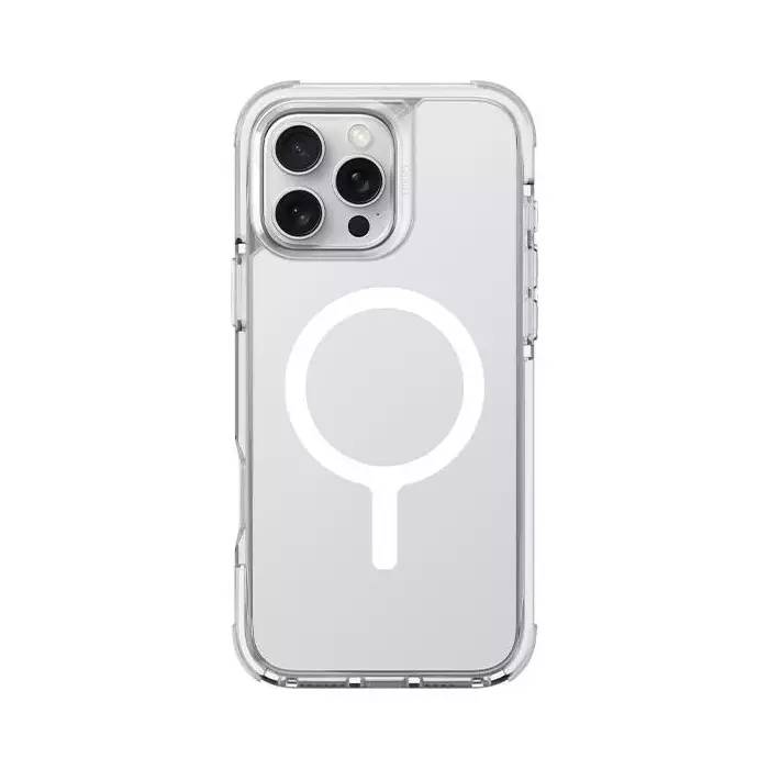картинка Чехол Uniq HYBRID MAGCLICK CHARGING (MagSafe) COMBAT (AF) для iPhone 16 Pro 6.3''LUME-WHITE (IP6.3P(2024)-COMMLWHT) от магазина КомпьютерЦентр