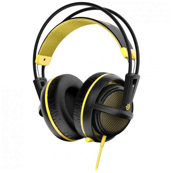 картинка Гарнитура SteelSeries Siberia 200 Proton Yellow (51138) от магазина КомпьютерЦентр