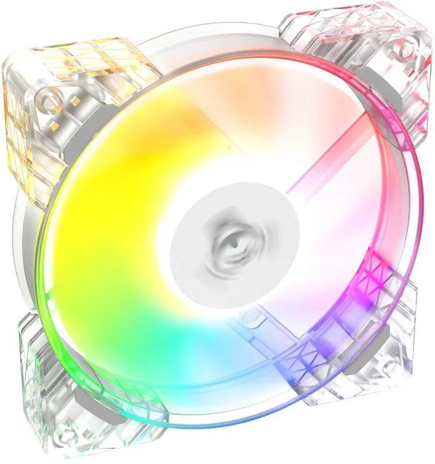 картинка Вентилятор Alseye N12-W FAN 120mm, WHITE, RTL в корпус от магазина КомпьютерЦентр