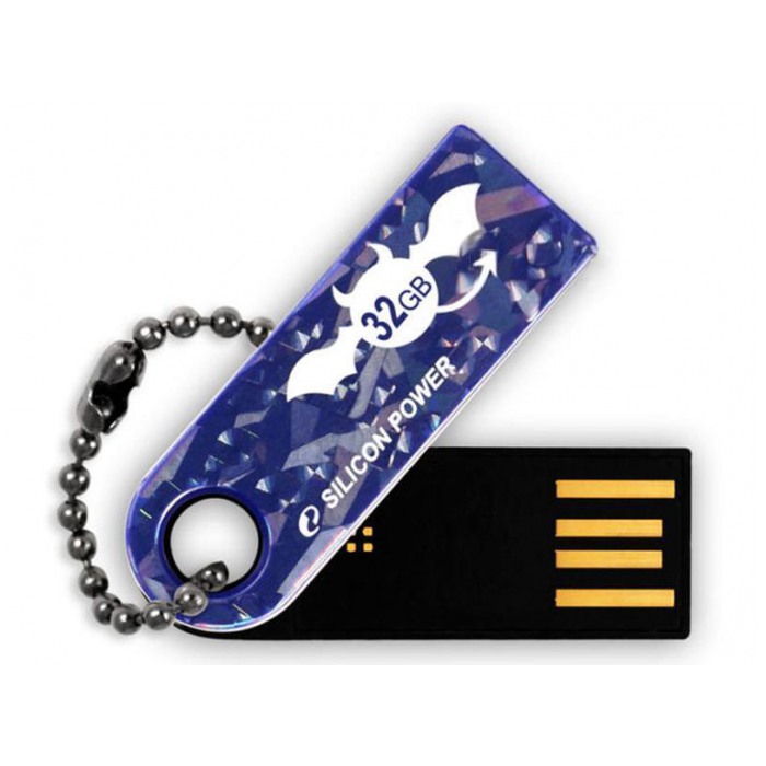 картинка Флешка USB SiliconPower 32Gb Touch 820 Blue (SP032GBUF2820V1B) от магазина КомпьютерЦентр
