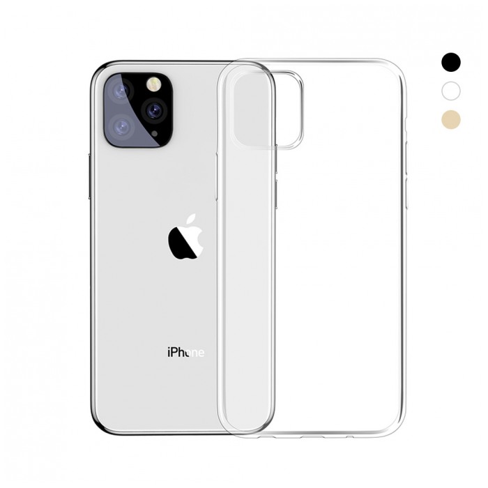 картинка Чехол Baseus Simplicity Series Case for iPhone 11 Transparent (ARAPIPH61S-02) от магазина КомпьютерЦентр