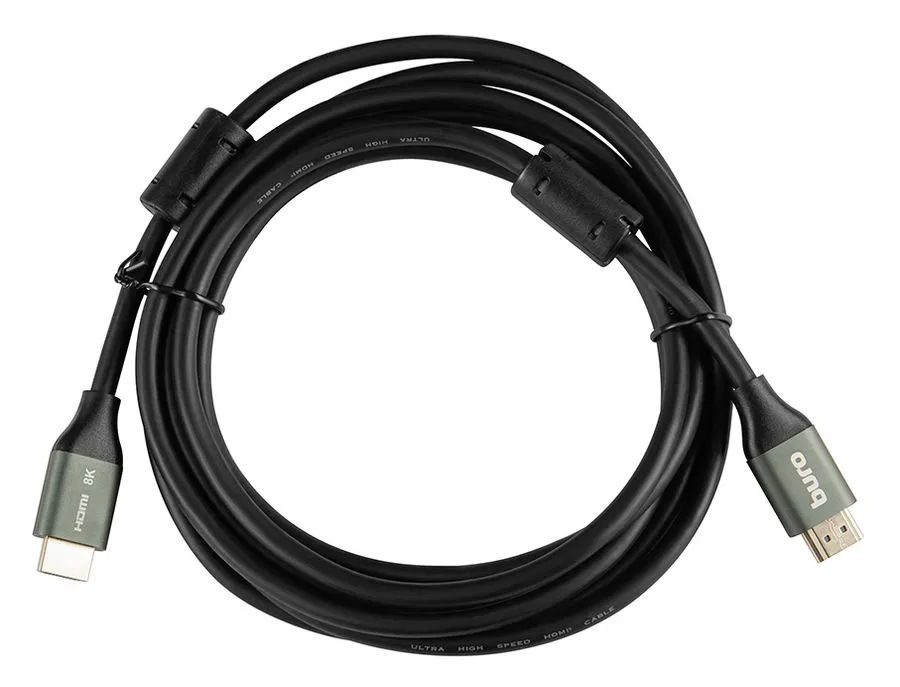 картинка Кабель HDMI-HDMI Buro 3м (BHP-HDMI-2.1-3G) (1478845) от магазина КомпьютерЦентр