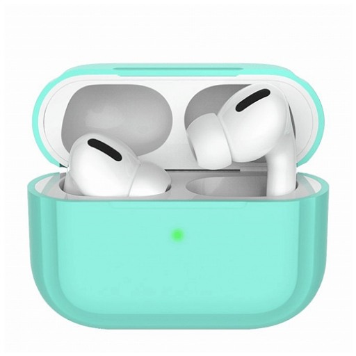 картинка Чехол для AirPods Pro Silicone Case Mint от магазина КомпьютерЦентр
