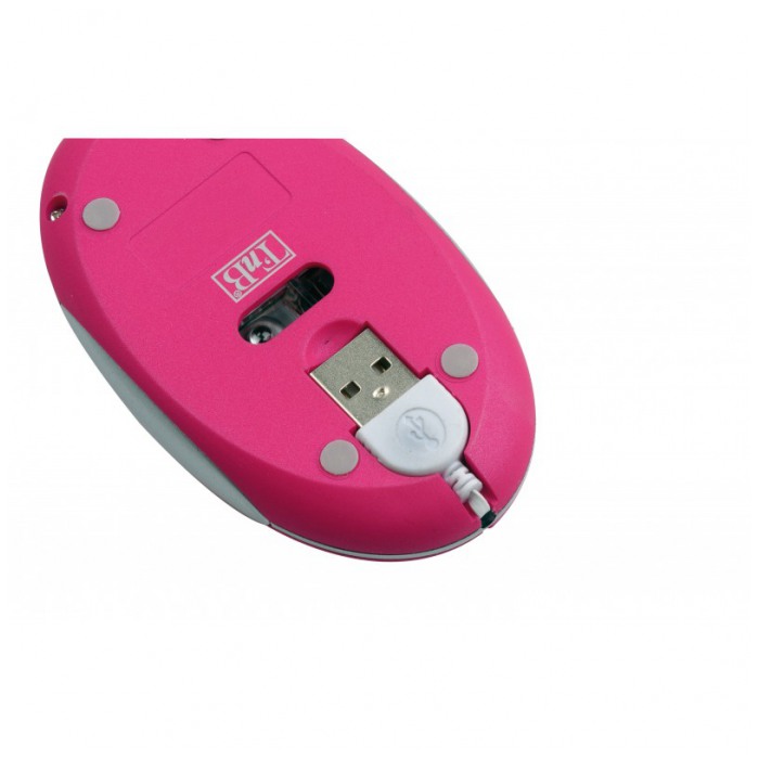 картинка Мышка TnB Curve Pink USB (SRCURVPK) от магазина КомпьютерЦентр