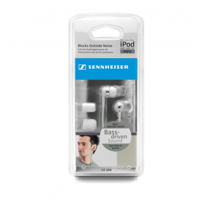 картинка Наушники Sennheiser СX 300 White (СX300 White) от магазина КомпьютерЦентр