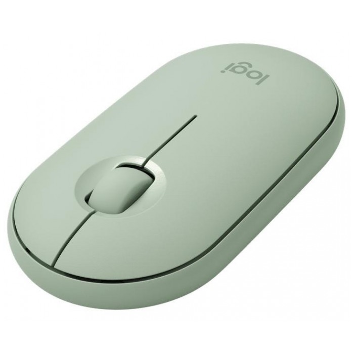 картинка Мышка Logitech M350 Wireless Pebble Eucalyptus (910-005720) от магазина КомпьютерЦентр