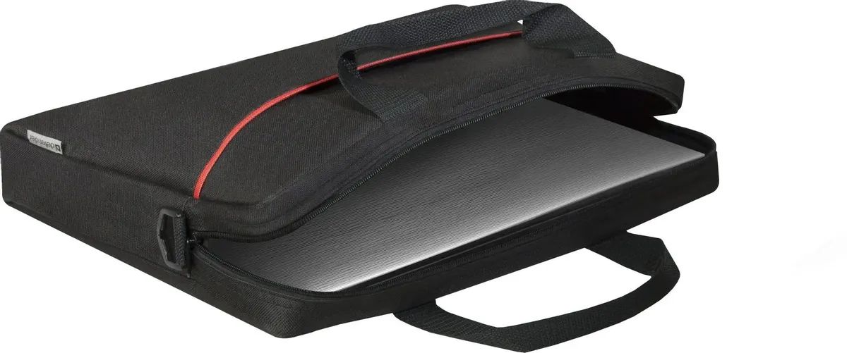 картинка Сумка для ноутбука Defender Lite 15.6'' Black карман (26083) от магазина КомпьютерЦентр