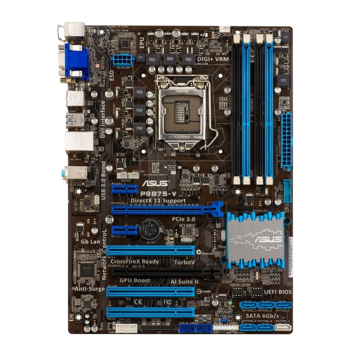 картинка Материнская плата Asus P8B75-V (P8B75-V) от магазина КомпьютерЦентр
