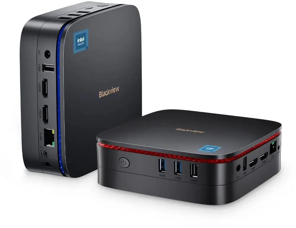 картинка Мини ПК Blackview MP60 Intel N150/  16Gb/  512GB, WIFI a/ b/ g/ n/ ac, Bluetooth 4.2, Win11 Pro, USB3.0 (319559) (MP60/ N150/ 16+512GB) от магазина КомпьютерЦентр