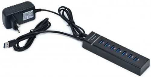 картинка HUB USB KS-is KS-569 1xUSB3.0 6xUSB2.0 F в USB3.0 AM с БП от магазина КомпьютерЦентр