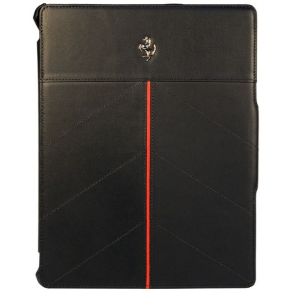 картинка Чехол CG Mobile Ferrari Leather Tablet Case with Flap California Black for iPad 2 (FECFIP2B) от магазина КомпьютерЦентр
