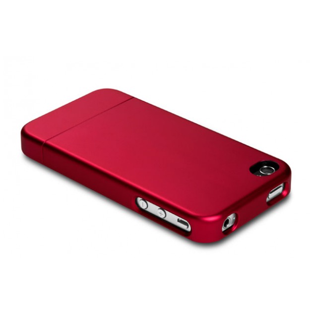 картинка Чехол InCase Slider Case Metallic Raspberry for iPhone 4 (CL59678) от магазина КомпьютерЦентр