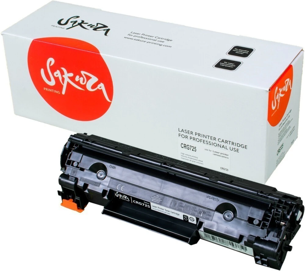 картинка Картридж лазерный Sakura (SACRG725) CRG725 для Canon, черный от магазина КомпьютерЦентр