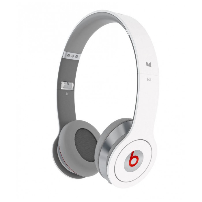 картинка Гарнитура Monster Beats by Dr. Dre Solo High Definition whith ControlTalk White от магазина КомпьютерЦентр