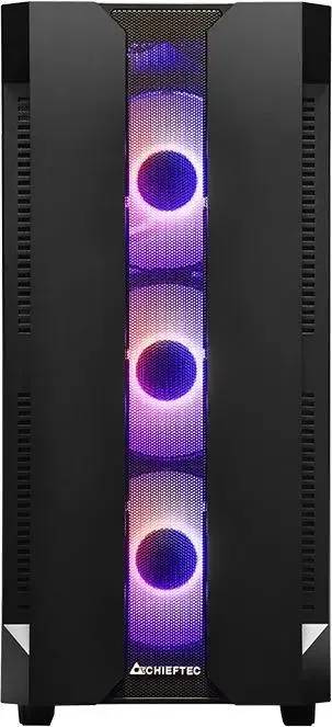 картинка Корпус Chieftec Hunter GS-01B-OP черный без БП ATX от магазина КомпьютерЦентр
