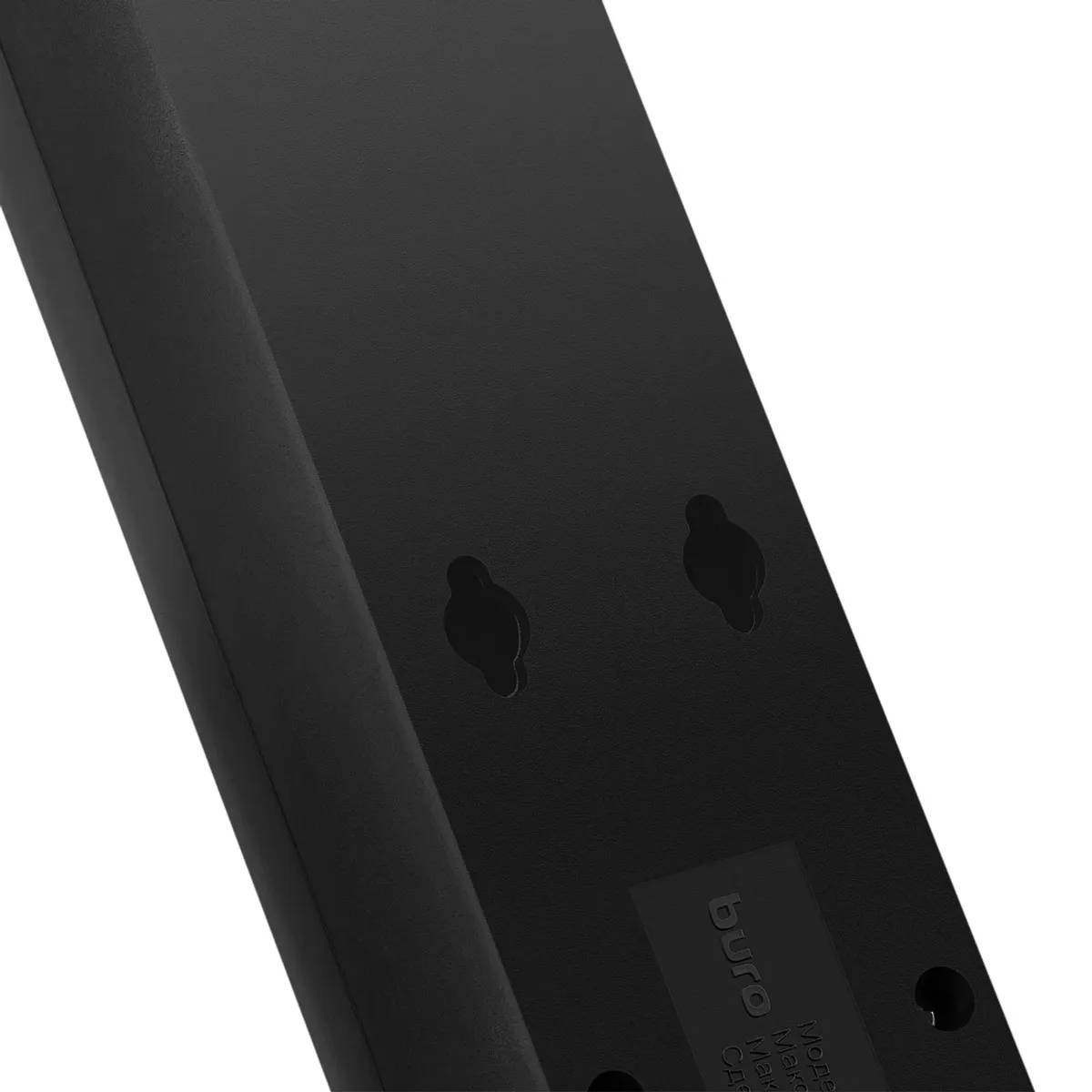 картинка Сетевой фильтр 1.8 м, Buro, 6 розеток Black (600SH-1.8-B) от магазина КомпьютерЦентр
