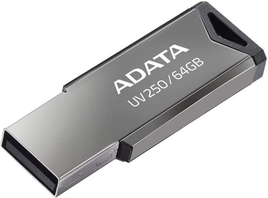 картинка USB накопитель 64Gb A-Data UV250 Silver (AUV250-64G-RBK) от магазина КомпьютерЦентр