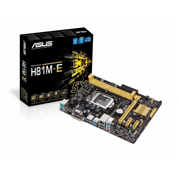 картинка Материнская плата Asus H81M-E (H81M-E) от магазина КомпьютерЦентр