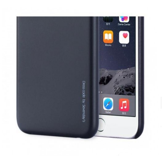 картинка Чехол Seven-days Metallic Black for iPhone 6Plus от магазина КомпьютерЦентр