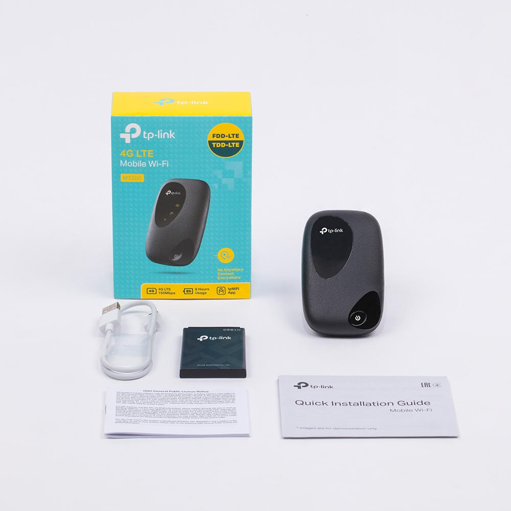 картинка Мобильный Wi-Fi роутер Tp-Link M7200 LTE-Advanced от магазина КомпьютерЦентр