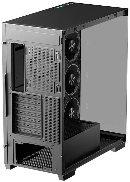 картинка Корпус Deepcool CG580 4F V2 без БП, боковое окно панорама, черный, 4x120 mm ARGB PWM, ATX (R-CG580-BKADA4-G-2) от магазина КомпьютерЦентр