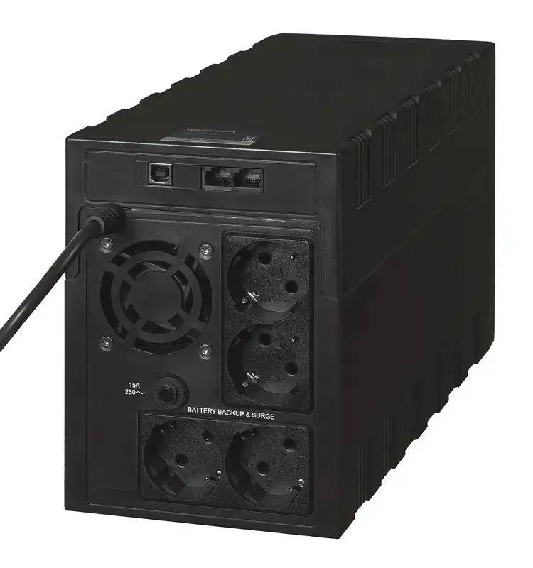 картинка ИБП Ippon Back Basic 2200 Euro 1320Вт 2200BA Black (1108028) от магазина КомпьютерЦентр