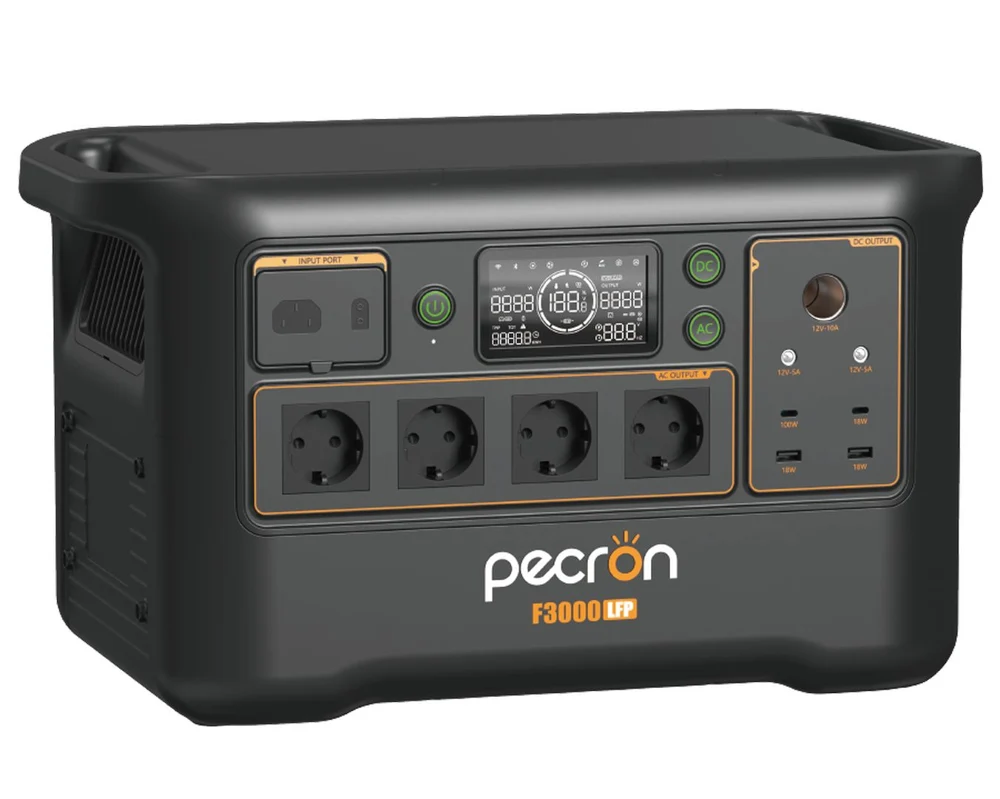 картинка Портативная электростанция Pecron F3000LFP 3600Вт (4500Вт)/ 3072Вт·ч от магазина КомпьютерЦентр