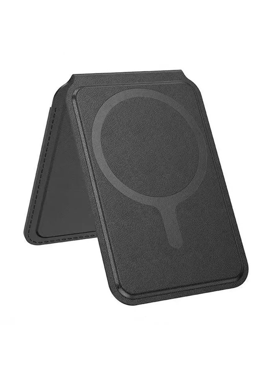 картинка Карт-холдер Hoco GT3 Idol multifunctional magnetic card holder black от магазина КомпьютерЦентр