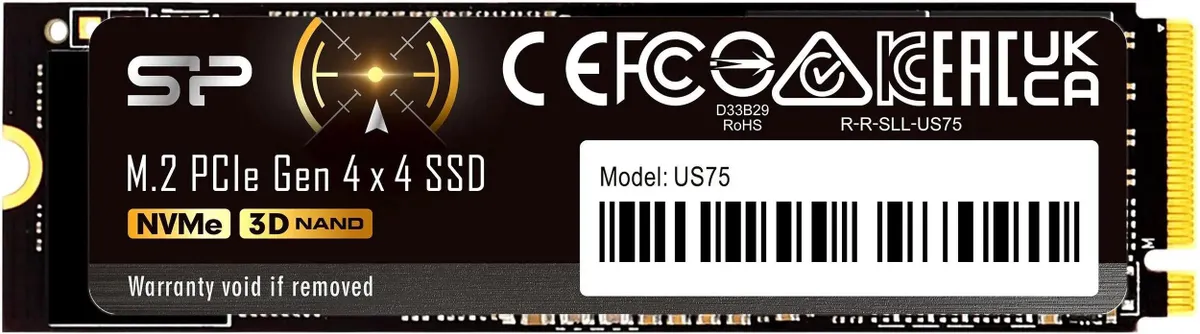 картинка SSD накопитель 1Tb SiliconPower US75 M.2 2280 (SP01KGBP44US7505) от магазина КомпьютерЦентр