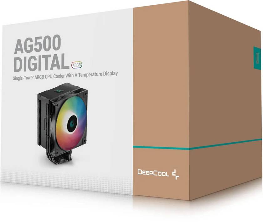 картинка Кулер DEEPCOOL AG500 DIGITAL ARGB, RET от магазина КомпьютерЦентр