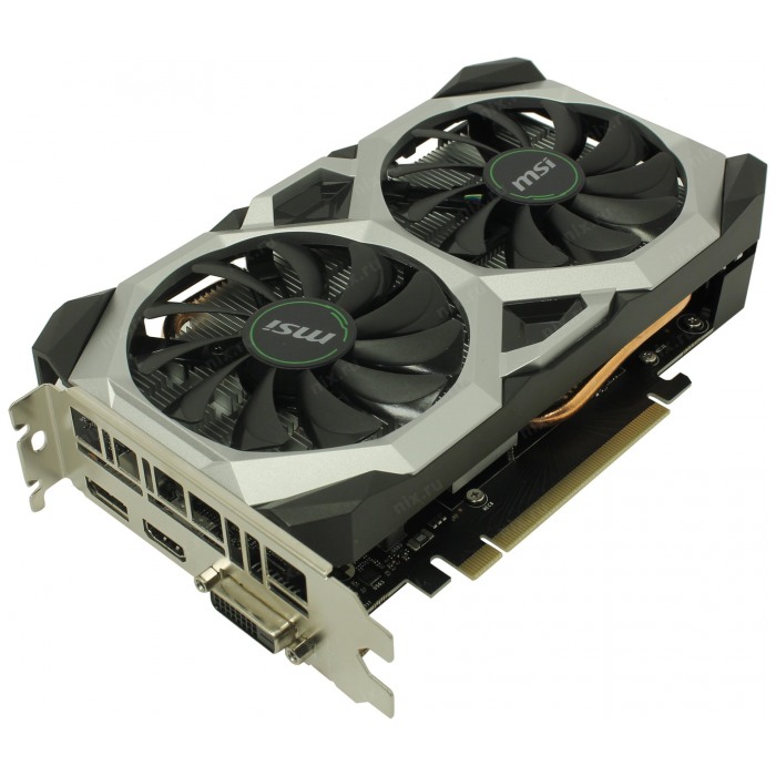 картинка Видеокарта MSI 6Gb DDR6 GeForce GTX1660 Super Ventus XS OCV1 (GTX 1660 SUPER VENTUS XS OCV1) от магазина КомпьютерЦентр