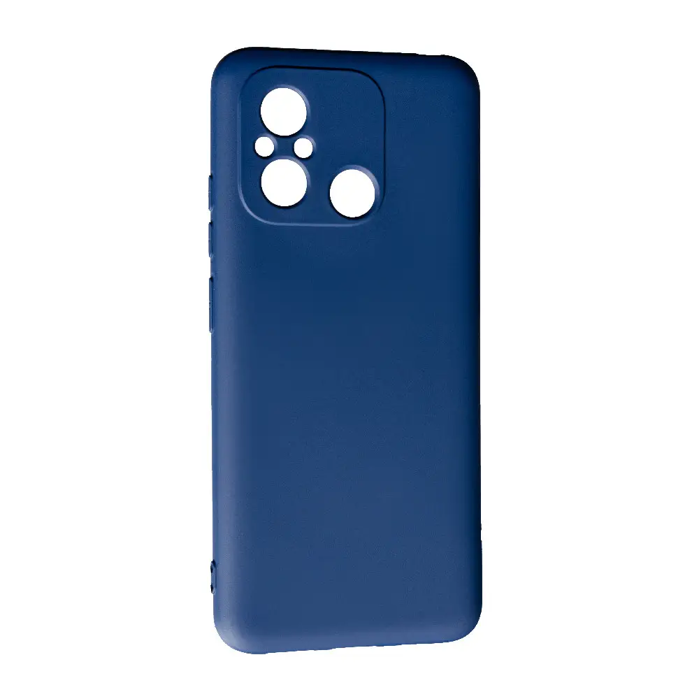 картинка Чехол-накладка SMTT Silicone Case для Xiaomi Redmi 12C Blue от магазина КомпьютерЦентр