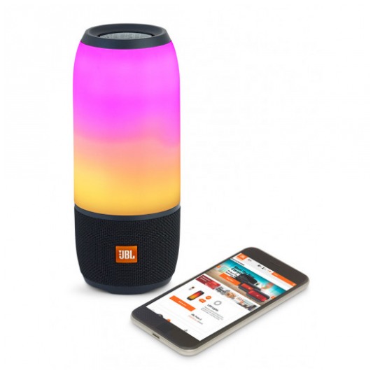 картинка Колонка JBL Wireless Bluetooth Speaker Pulse 3 Black (JBLPULSE3BLKEU) от магазина КомпьютерЦентр