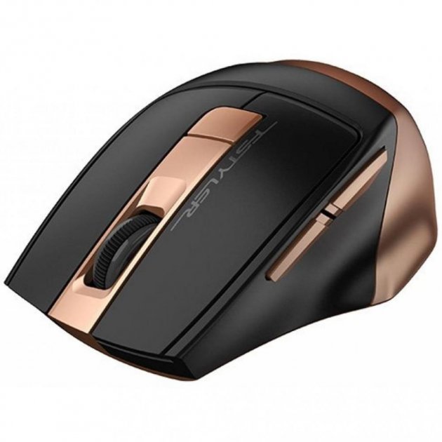 картинка Мышка A4tech Fstyler FG35; Wireless Gold/ Black от магазина КомпьютерЦентр