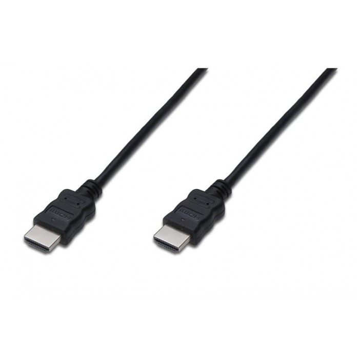 картинка Кабель Digitus HDMI (AM/ AM) High Speed 1m Black (AK-330100-010-S) от магазина КомпьютерЦентр