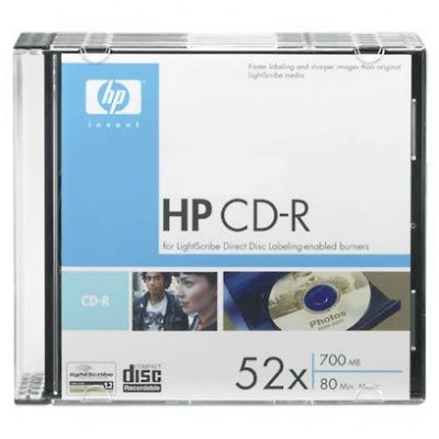 картинка Диск HP CD-R 700Мb 52x Slim от магазина КомпьютерЦентр