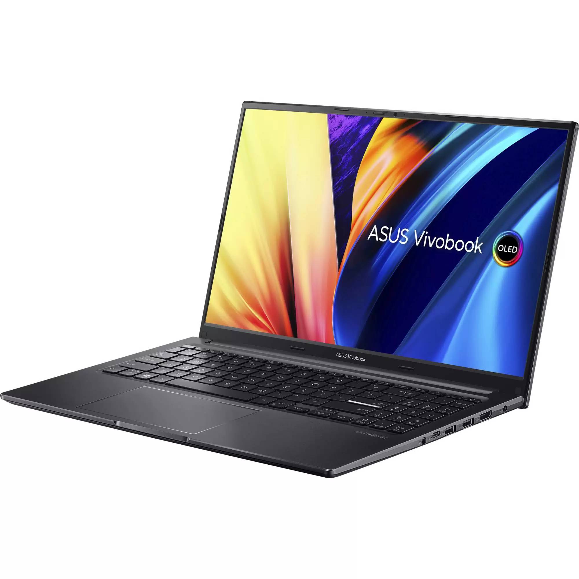 картинка Ноутбук ASUS VivoBook X1505ZA-MA477 15.6'' OLED 120Hz (2880x1620)/  Core i7-12700H/  16Gb/  1Tb M.2 SSD/  Intel Iris Xe/  Wi-Fi6/  BT5.3/  Cam/  50Wh/  1.7kg/  Black от магазина КомпьютерЦентр