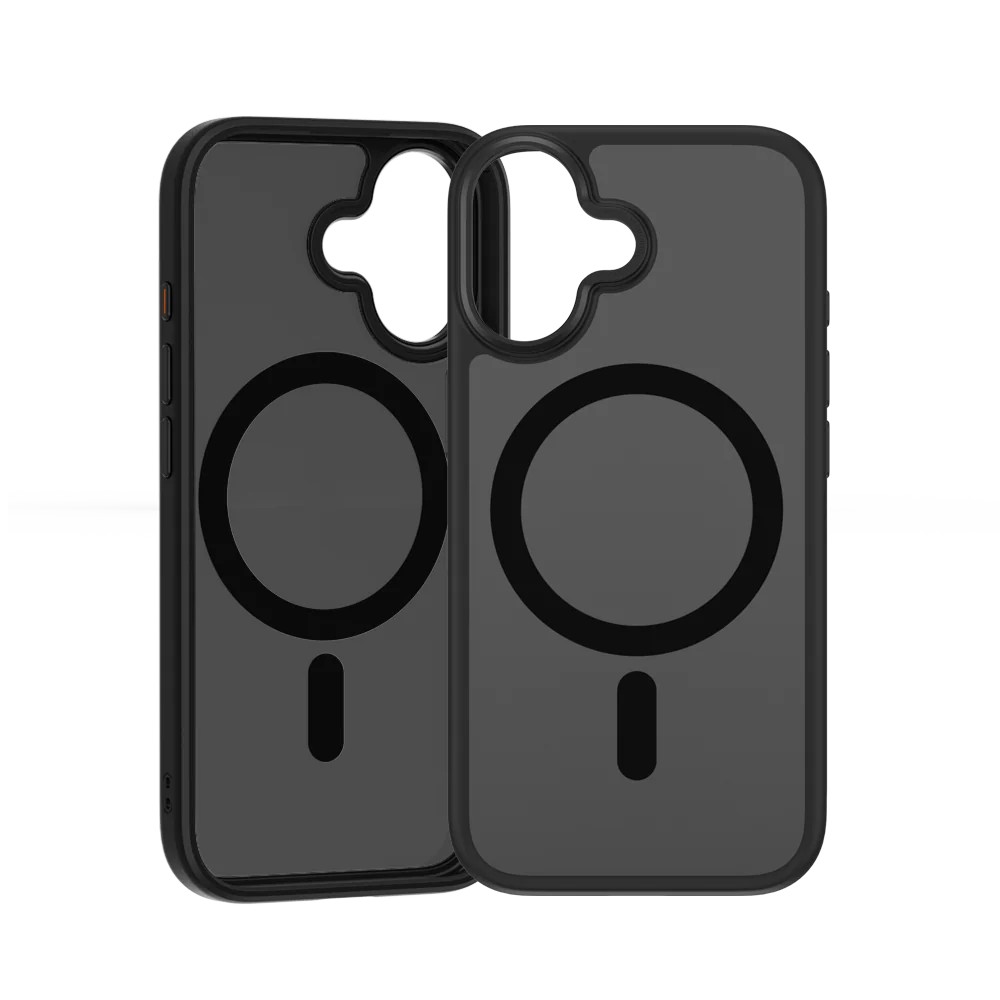картинка Чехол силиконовый Benks Mist Protective Case (MagSafe) для iPhone 17 Pro Max 6.9'', цвет черный (Black) от магазина КомпьютерЦентр