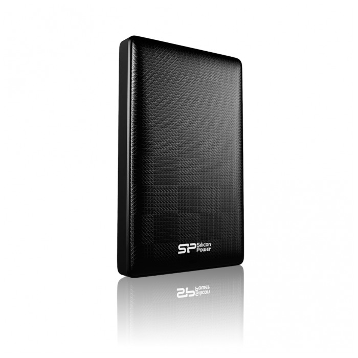 картинка Жесткий диск внешний SiliconPower 500Gb 2.5″ Diamond D03 USB 3.0 Black (SP500GBPHDD03S3K) от магазина КомпьютерЦентр