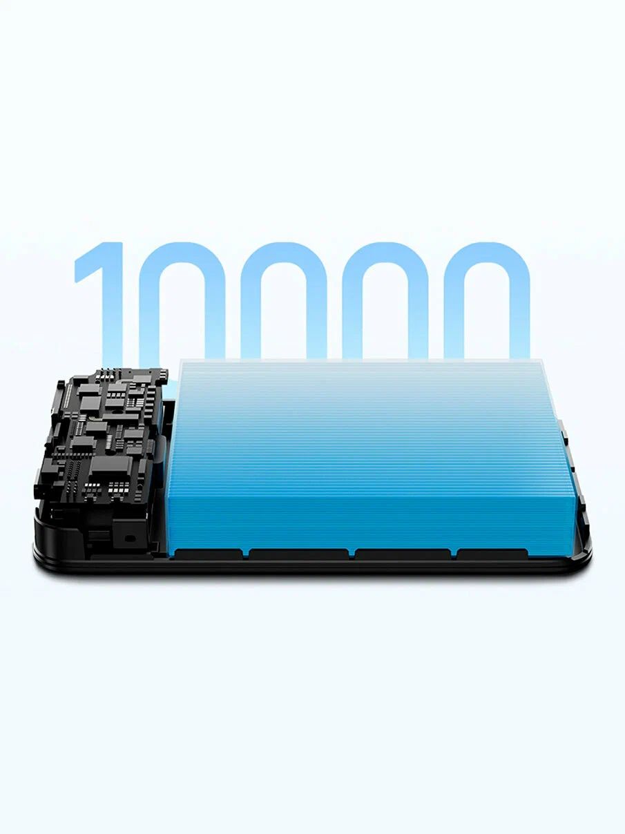 картинка Внешний аккумулятор Xiaomi Magnetic Power Bank With Cable USB-C 10000mAh 33W WPB1007MI Black CN от магазина КомпьютерЦентр
