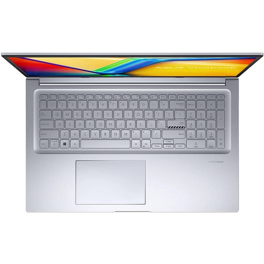 картинка Ноутбук ASUS VivoBook 17X M3704YA-AU129 17.3'' FHD IPS /  Ryzen 5 7430U/  16Gb/  512Gb SSD/  UMA/  DOS/  Cool Silver от магазина КомпьютерЦентр