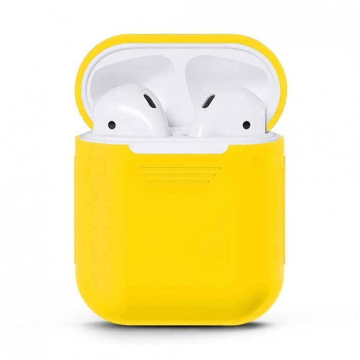 картинка Чехол для AirPods Silicone Case Logo с карабином Flash от магазина КомпьютерЦентр