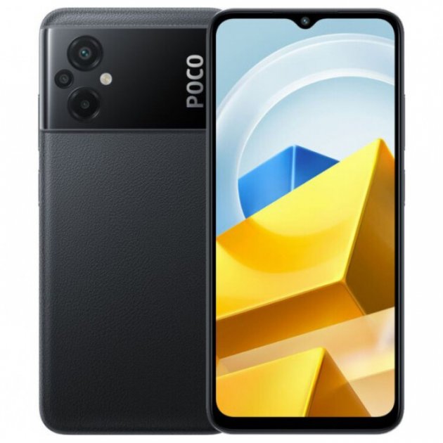 картинка Смартфон Xiaomi Poco M5 4Gb 64Gb Black от магазина КомпьютерЦентр