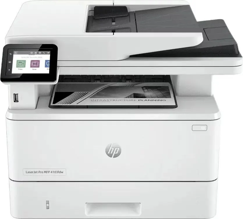 картинка МФУ лазерное HP LaserJet Pro MFP M4103fdw (2Z629A) от магазина КомпьютерЦентр