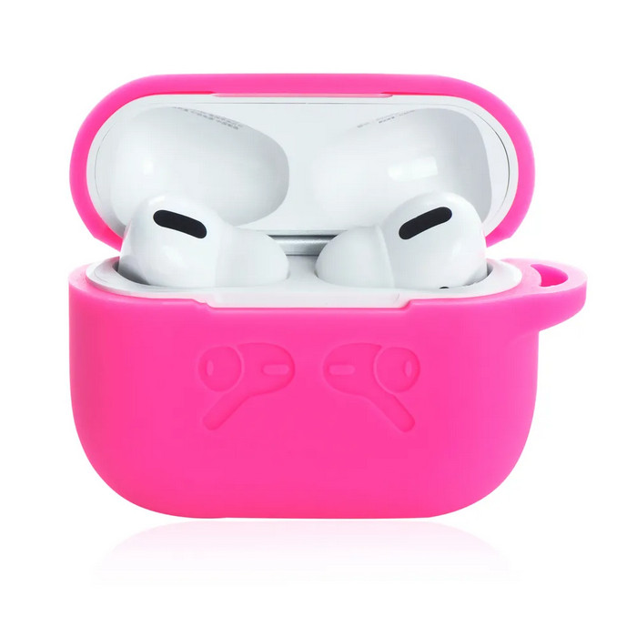 картинка Чехол Gurdini Soft Touch для Apple Airpods Pro Pink от магазина КомпьютерЦентр