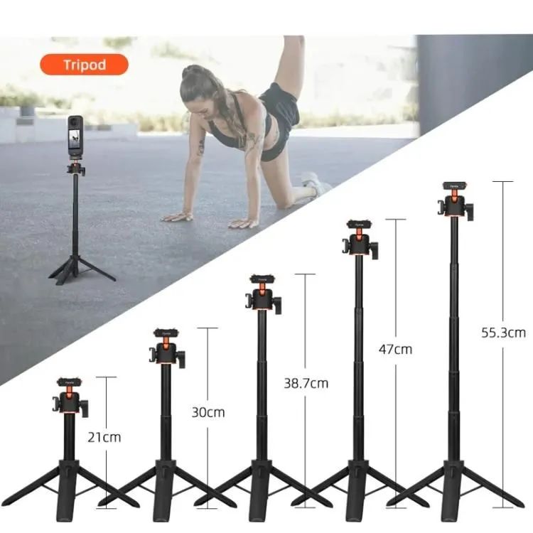 картинка Flymile 20-54 см. Магнитный штатив быстро высвобождение для Insta360 Ace Pro 2/ X5/ x4/ x3/ x2/ Ace Pro/ Ace от магазина КомпьютерЦентр