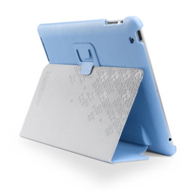 картинка Чехол SGP Leather Case Stehen Series Tender Blue for iPad 2 (SGP07815) от магазина КомпьютерЦентр