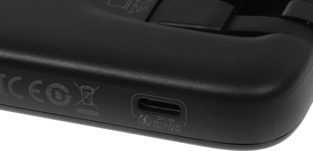 картинка Внешний аккумулятор Romoss (PHC10) (10000mAh) 22.5W 3A USB-A/ USB-C черный от магазина КомпьютерЦентр