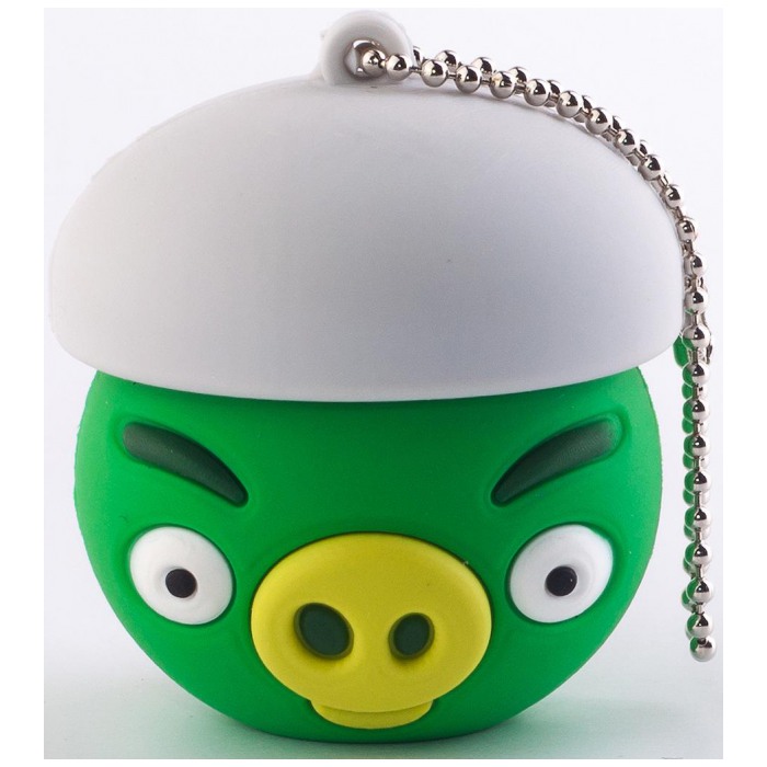 картинка Флешка USB DinosaurDriver 16Gb Angry Birds Green (MD579) от магазина КомпьютерЦентр